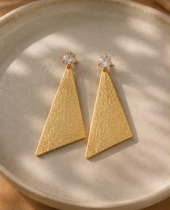 Crystal Cascade Earrings