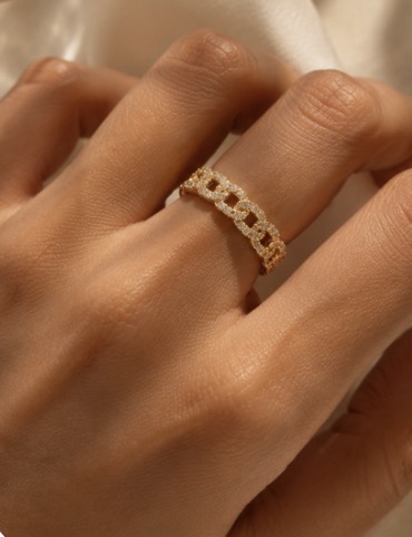 Link promise ring