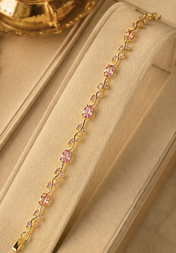 Tulip bracelet - Baby Pink