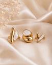 Pearl Mirage Ring Trio